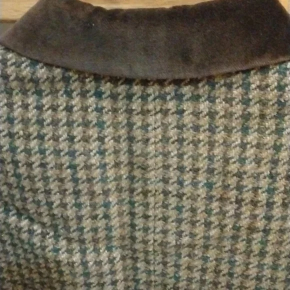 Ralph Lauren rugby wool tweed blazer, vintage size 8